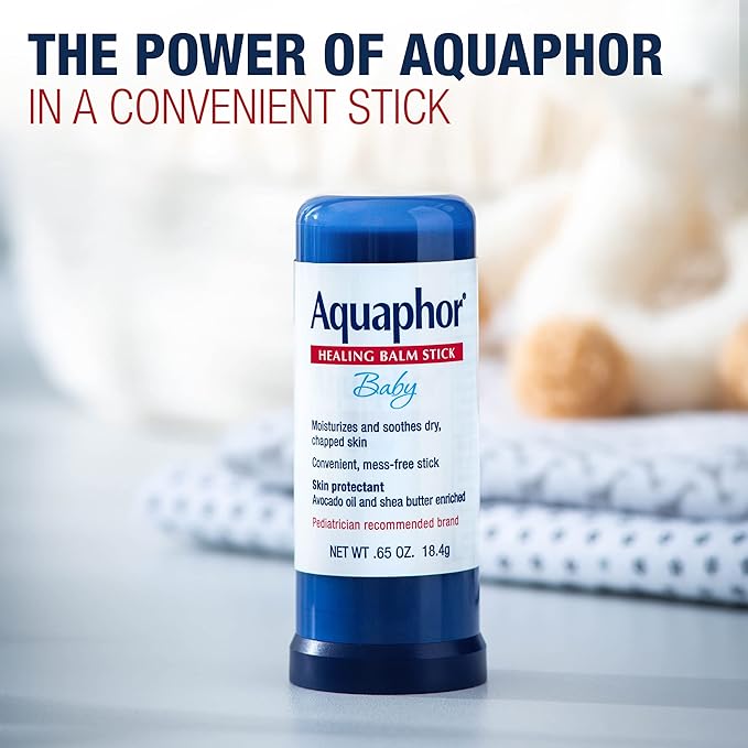 Aquaphor Baby Healing Balm Stick With Avocado Oil and Shea Butter, 0.65 Oz Stick