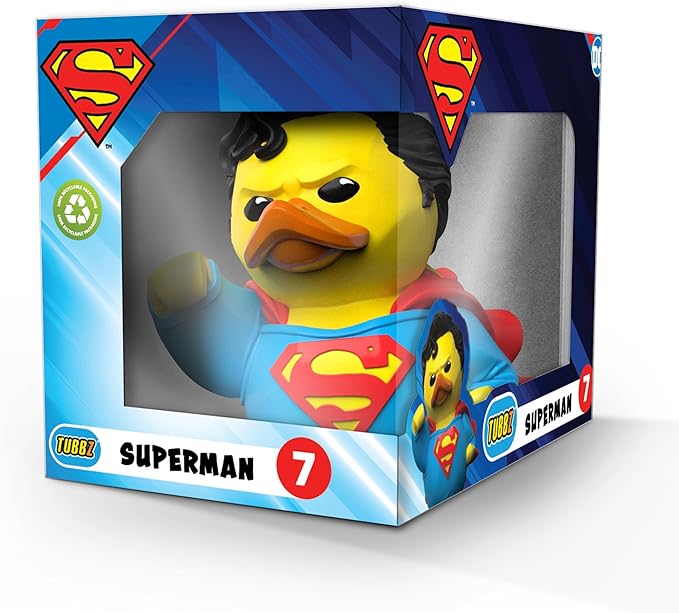 TUBBZ Boxed Edition: DC Comics - Superman 2025 Cosplaying Rubber Duck Vinyl Figure