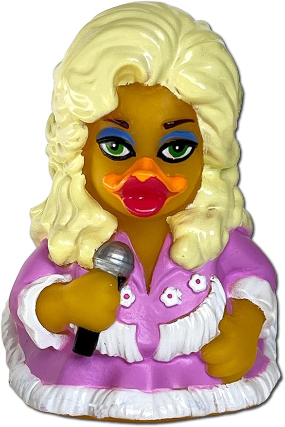 CelebriDucks - Pluckin' 9 to 5 - DuckyWood - Floating Rubber Ducks - Collectible Bath Toy Gift for Kids & Adults of All Ages
