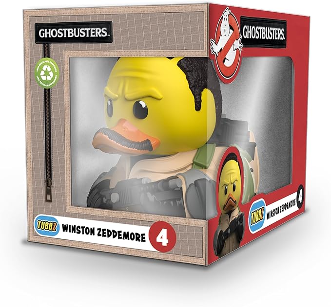 TUBBZ Boxed Edition: Ghostbusters - Winston Zeddemore Cosplaying Rubber Duck Vinyl Figure