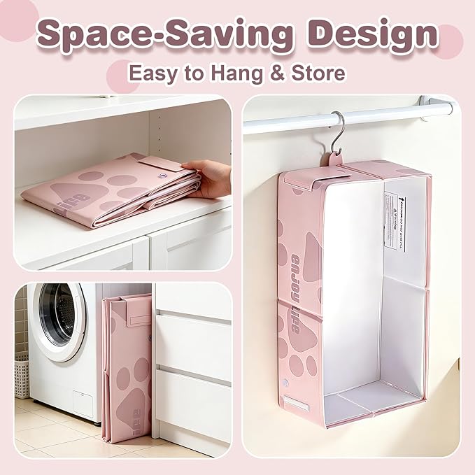 Toddler Bath Tub for Shower, Foldable Baby Bathtub, Portable Kids Bathtub & Collapsible Bathtub for Toddlers 1-8, Infant Newborn, Travel Baby Bath, Bañera para Bebé, Pink