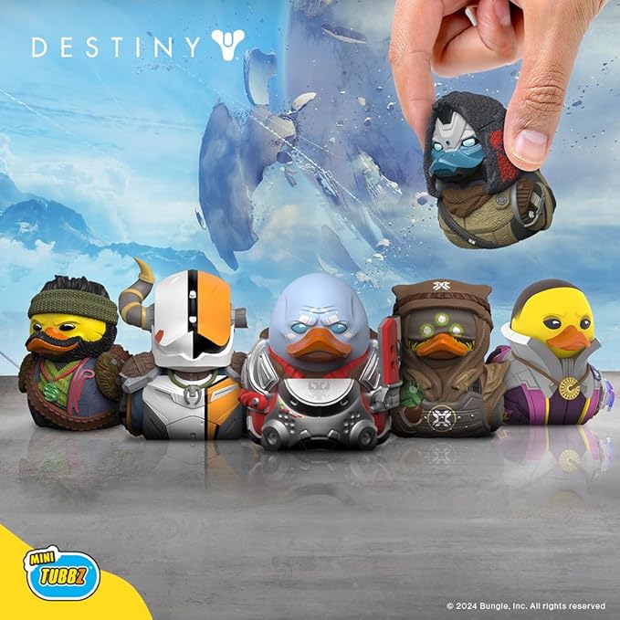 TUBBZ Mini: Destiny 2 - Zavala Cosplaying Rubber Duck Vinyl Figure