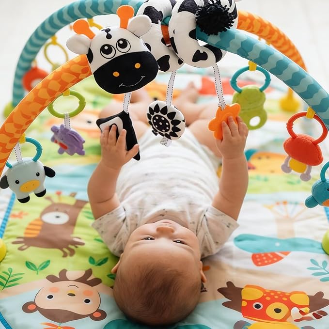 Multi-Use Baby Spiral Activity Toy – Spiral carseat Toy for Car Seat, Stroller,Play Gym, Keeps Baby Quiet, Easy Travel Solution