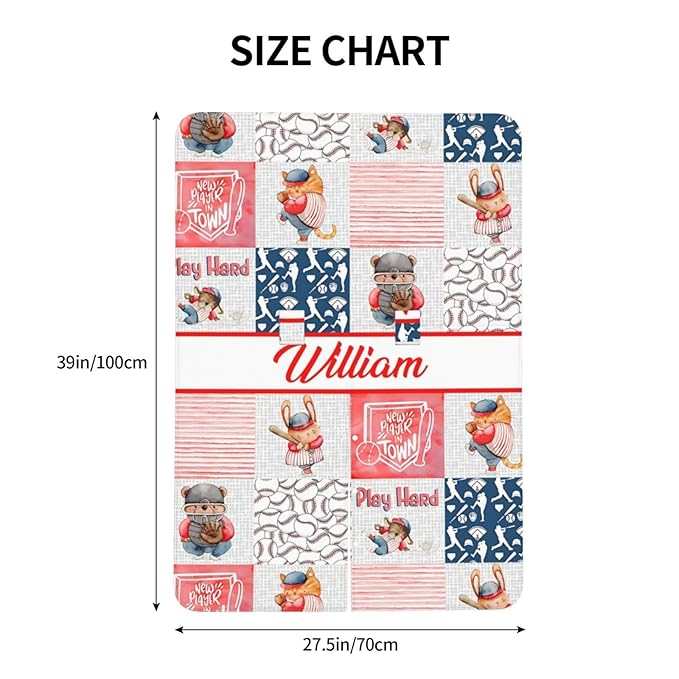 Personalized Baby Car Seat Canopy for Babies with Name, Custom Car Seat Covers for Boys Girls, Baseball Sports Nursing Breastfeeding Stroller Cover Infant Carseat Canopies for Newborn