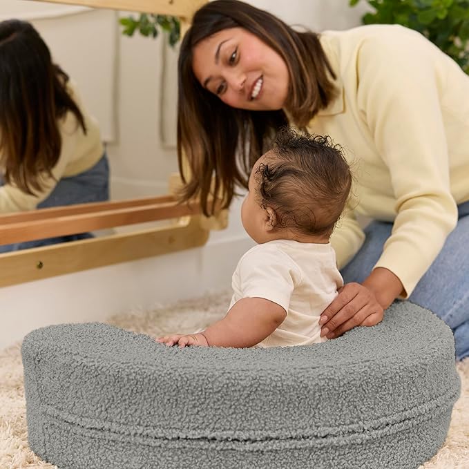 Sit 'n' Support Ring-Shaped Floor Cushion, Baby Essentials, Grey