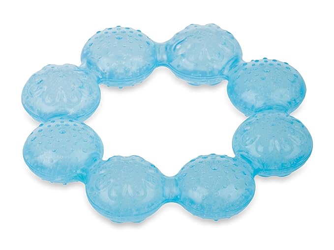 Nuby IcyBite Soother Ring Teether, Colors May Vary, 1 Count