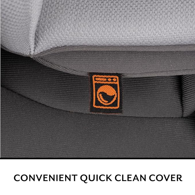Evenflo REO by Revolve360 Rotating Convertible Car Seat with Quick Clean Cover, Infant to Toddler, Forward and Rear Facing, Compact Design, One-time Install (Nantucket)