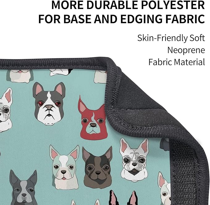 Cartoon Dog Seat Belt Cover Fits Cars Trucks SUV Sedans Sweat Absorption Car Seatbelt Strap Cover, Auto Interior Accessories Protector