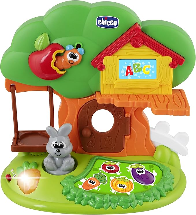 Chicco - The House of The Bunny, Electronic Game, Playset, Age 1-4 Years