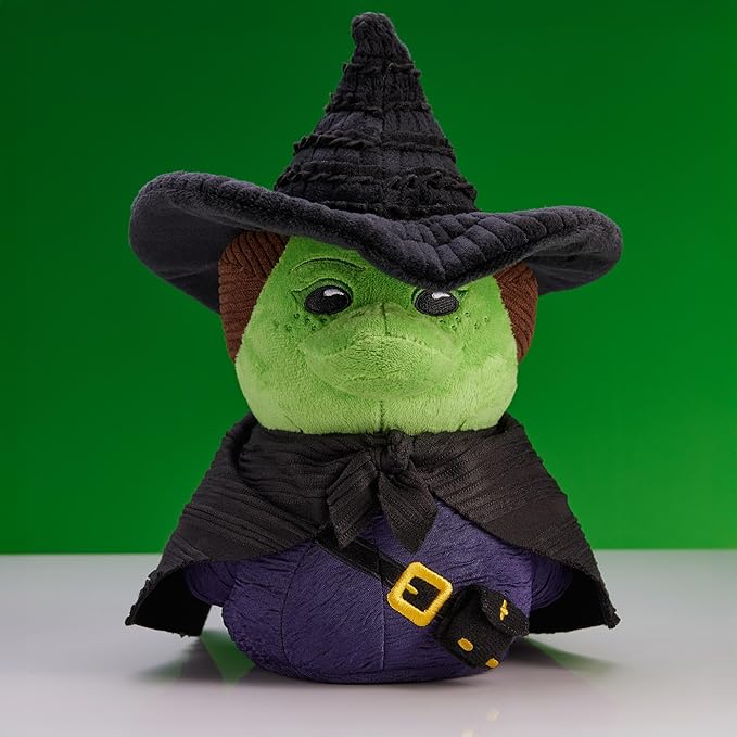 TUBBZ Plush: Wicked for Good - Elphaba Thropp Cosplaying Rubber Duck Soft Plush Collectible Toy