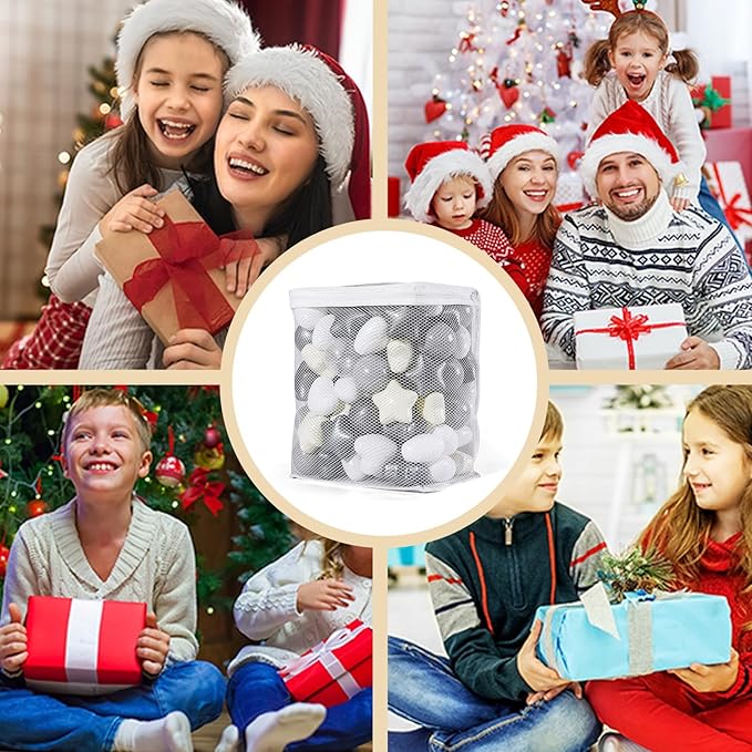 GOGOSO Ball Pit Balls,Plastics Balls for Ball Pit, Stars Hearts Shape for PastelBall for Toddlers Kids