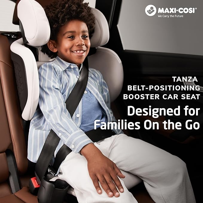 Maxi-Cosi Tanza Belt-Positioning Booster Car Seat, Sea Shadow