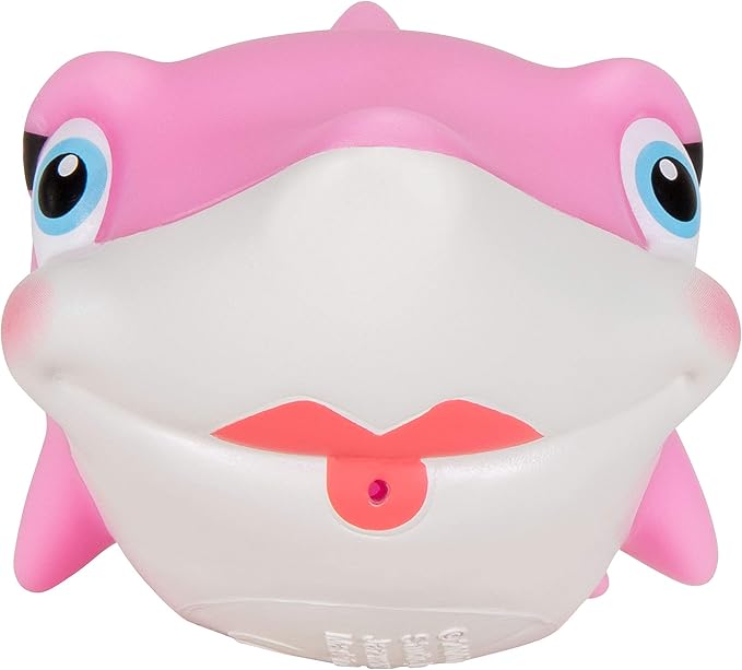 CoComelon Official Bath Squirters, Featuring JJ Character Toy (4” Tall) and 2 Sharks (4” Wide), Bath Time Fun Playset - Character Toys for Babies, Toddlers, and Kids