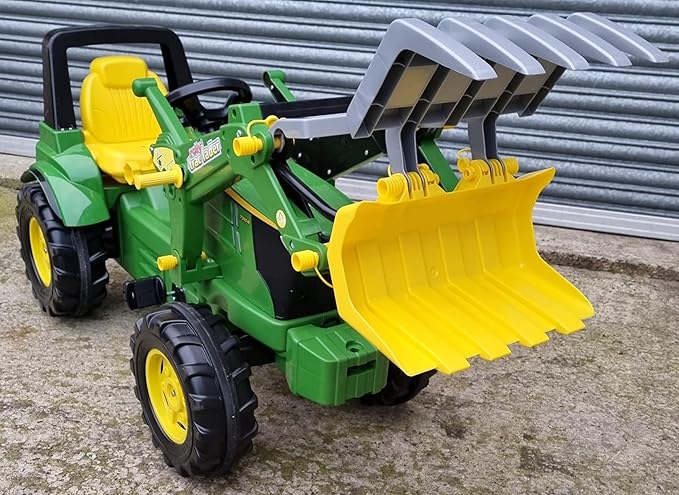 ROLLY TOYS Grabber Bucket Installation Set, S2640967,Yellow,42 cm × 35 cm × 30 cm