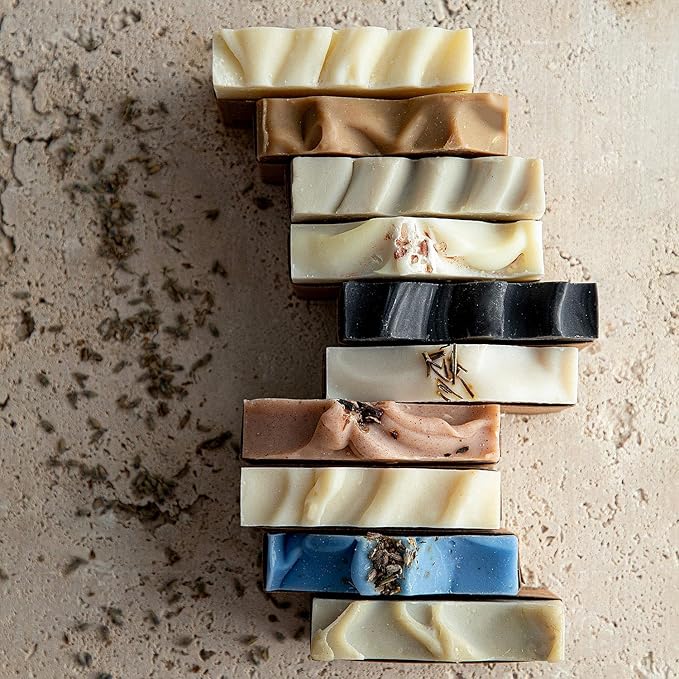 Chakra Rice Oil Stain Removal Bar Soap - Paraben & Additive Free Handmade Soap Bar for Face, Body and Hands, Gentle Cleansing for Daily Skin Care, 4.23 oz