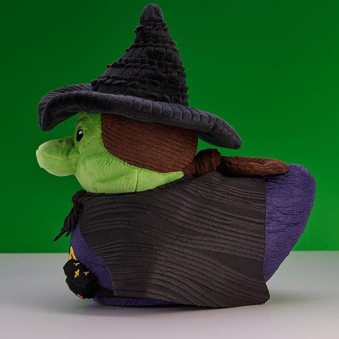 TUBBZ Plush: Wicked for Good - Elphaba Thropp Cosplaying Rubber Duck Soft Plush Collectible Toy
