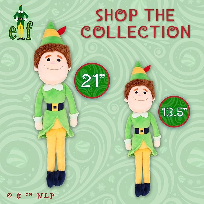 Kids Preferred Warner Brothers Elf Jack-in-The-Box - Buddy The Elf Musical Toy for Kids & Toddlers
