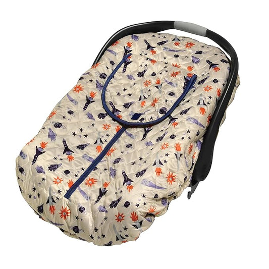 GoldBug Winter Car Seat Cover - Space Explorer