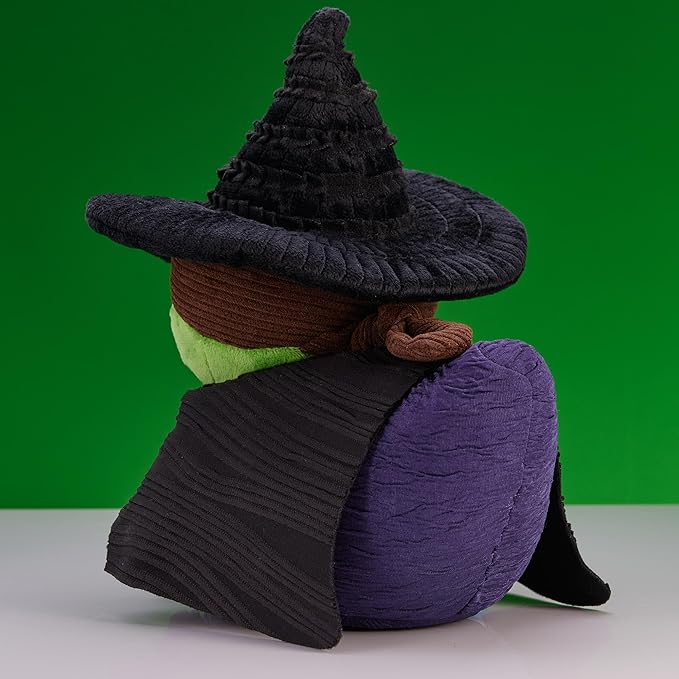 TUBBZ Plush: Wicked for Good - Elphaba Thropp Cosplaying Rubber Duck Soft Plush Collectible Toy
