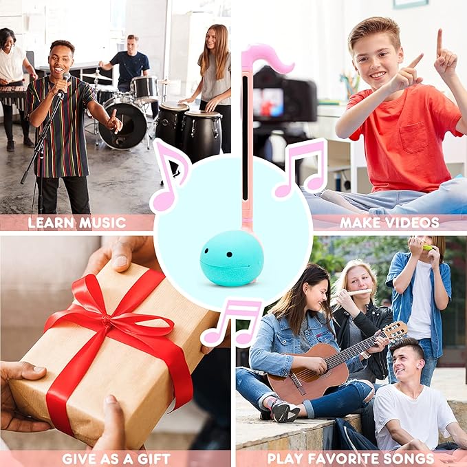 Otamatone Unicorn + Miku Electronic Musical Instrument Portable Synthesizer Collector's Set Deluxe + Regular 2 Pc Set