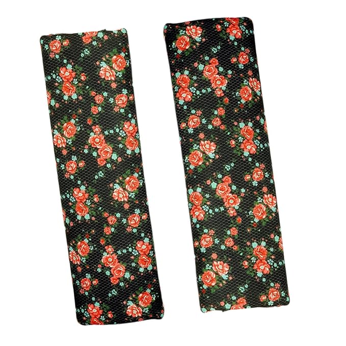 Baby Seat Belt Strap Cover, 2 Pcs Kids Car Seat Belt Cushions Pads, Shoulder Strap Protectors for Girls Boys (Tree 5A)