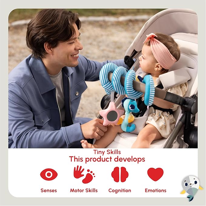 Tiny Love Spiral Stroller Activity Toy, Tiny Mariners