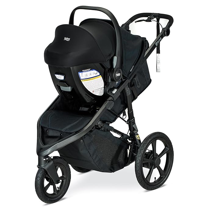 BOB Gear Wayfinder Jogging Stroller Infant Car Seat Adapter, Compatible with Select Britax, Nuna, Cybex and Maxi COSI Infant car Seats