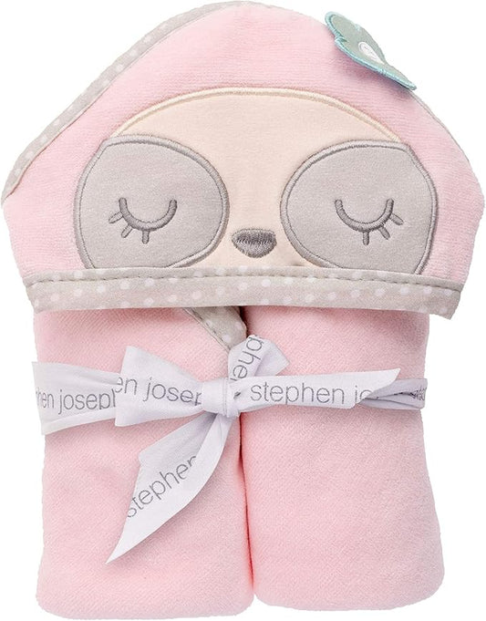 Stephen Joseph Hooded Bath Towel, Sloth, SJ119510