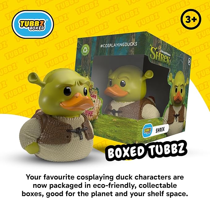 TUBBZ Boxed Edition: Wicked for Good - Flying Monkey Chistery Cosplaying Rubber Duck Vinyl Figure – Official Collectible for Fans of Wicked