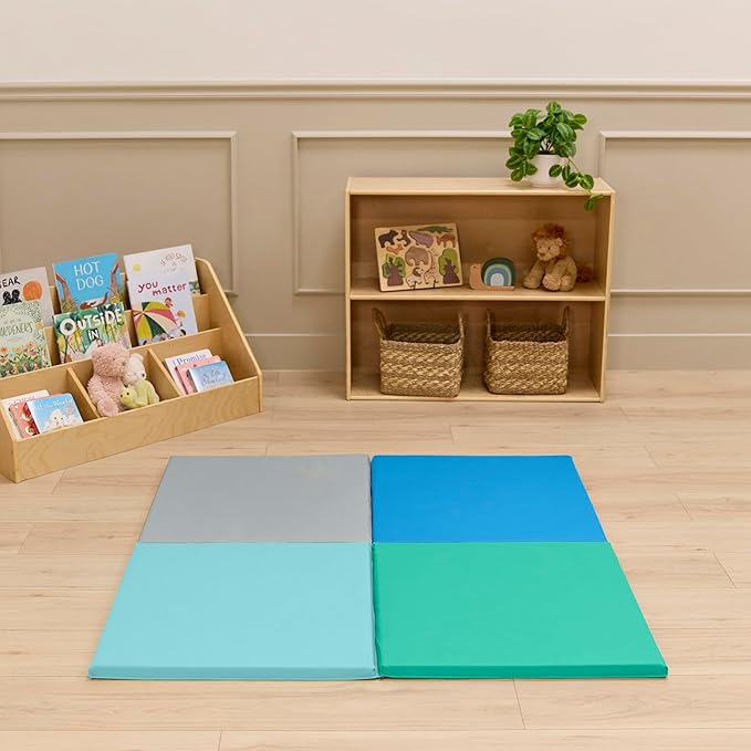 FourSquare Folding Activity Mat, Folding Playmat, Contemporary
