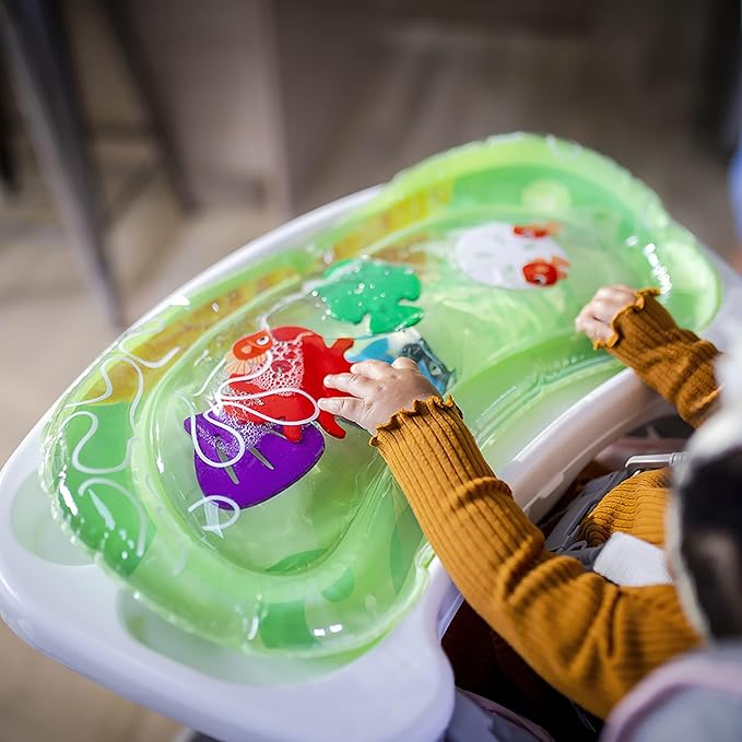 Baby Einstein Sea Floor Explorers 2-in-1 Water Mat, Portable Tummy Time, Activity Play Gym, Sensory Toys, Ages Newborn and Up