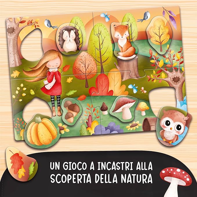 Liscianigiochi 102389 Carotina Concept the Use of the Game of Seasons