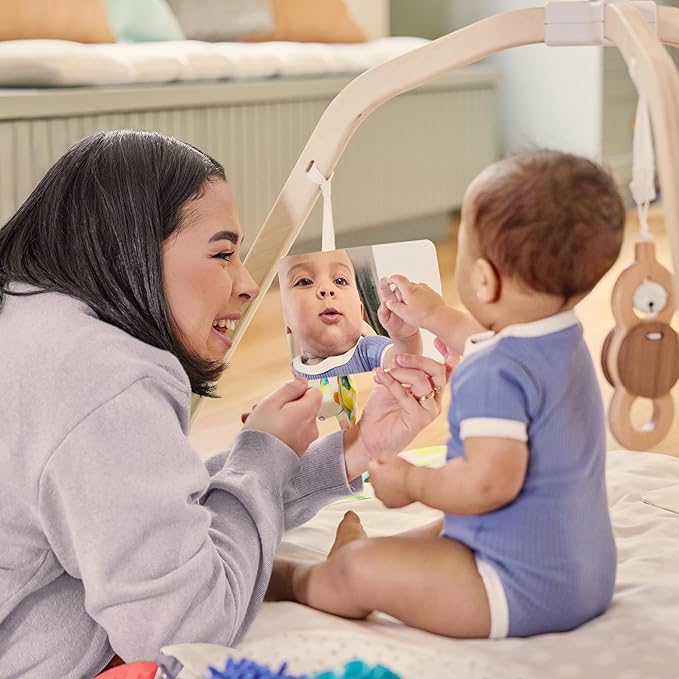 LOVEVERY | The Play Gym | Award Winning For Baby , Stage-Based Developmental Activity Gym & Play Mat for Baby to Toddler