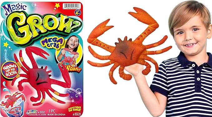 JA-RU Magic Grow Ocean Themed Assorted Beach Life Sea Creatures Pool Toys