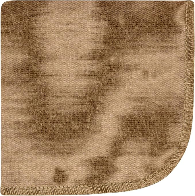 Hudson Baby Unisex Baby Flannel Cotton Washcloths, Wild Buffalo 10 Pack, One Size