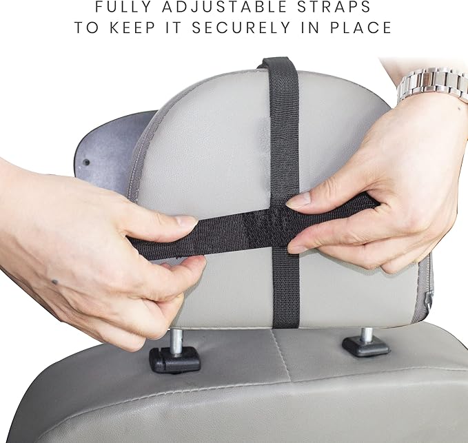 Lulyboo Baby Mirror for Car, Adjustable Rear Facing Back Car Seat Mirror, Black