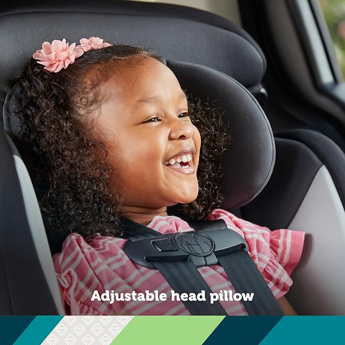 Safety 1st Grand 2‑in‑1 Booster Car Seat, Converts from High Back to Belt‑Positioning Booster, Seat for Kids 40–65 Pounds and Belt‑Positioning 40–100 Pounds, High Street