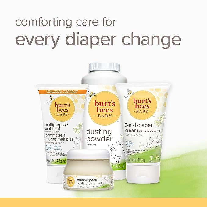 Burt's Bees Baby 100% Natural Diaper Rash Ointment - 3 Ounce (Pack of 1), Single