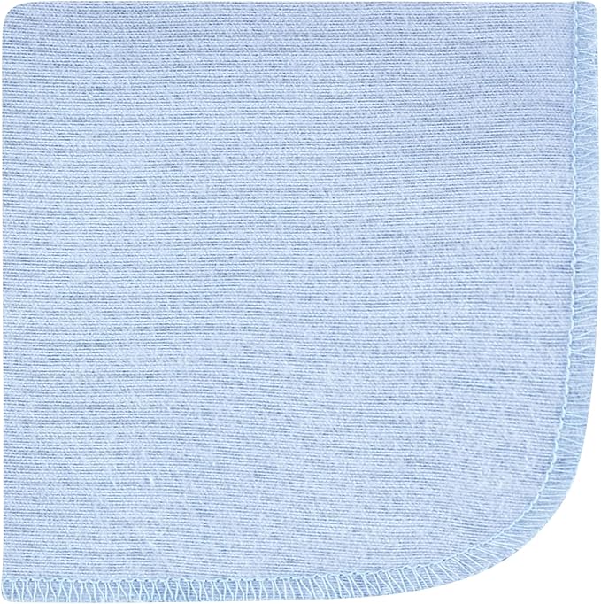 Hudson Baby Unisex Baby Flannel Cotton Washcloths, Unicorns Rainbows 12 Pack, One Size