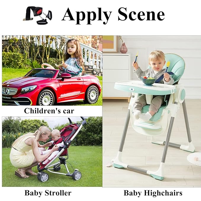 Universal Baby Seat Chest Harness Clip and Child Seat Safety Chest Harness Clip Buckle Universal Replacement for Kids Trend Adjustable Guard