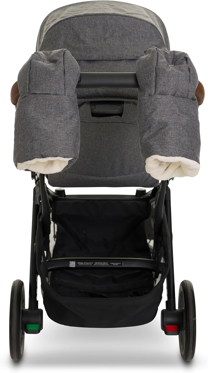 Winter Stroller Hand Muff Gloves, 2-Piece Set, Compatible with UPPAbaby Vista, Cruz, RumbleSeat, Ridge & Minu (V2 & V3), Waterproof, Ultra-Plush, Universal Fit