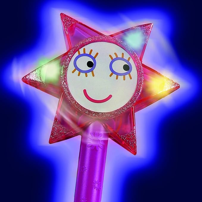 Ben & Holly Sparkle & Spell Wand with Sounds & Speech, Ben & holly's Little Kingdom, Interactive Toy, Imaginative Play
