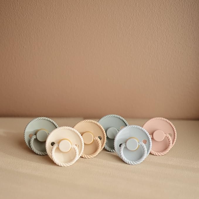 Frigg Rope Silicone 2-Pack Cream/Green Tea - Size 1