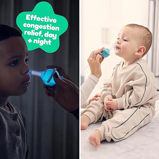 Playhouse MD Ultimate Cough and Cold Bundle – 5-in-1 Kit with Forehead & Ear Infrared Thermometer, Baby Nasal Aspirator & Nasal Bulb, Medicine Syringe Pacifier Dispenser | Toddler & Baby Essentials