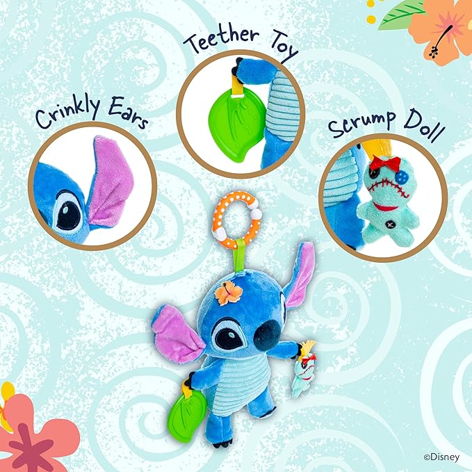 Disney Baby Lilo & Stitch - Stitch On The Go Activity Toy 12 Inches