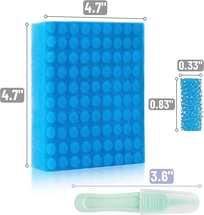 Baby Nasal Aspirator Hygiene Filters with Tweezer, 100 Pack, Nasal Suction Filters for Babies
