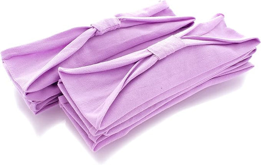 Jersey Knit Cotton Baby Headbands, Infant Size Packs