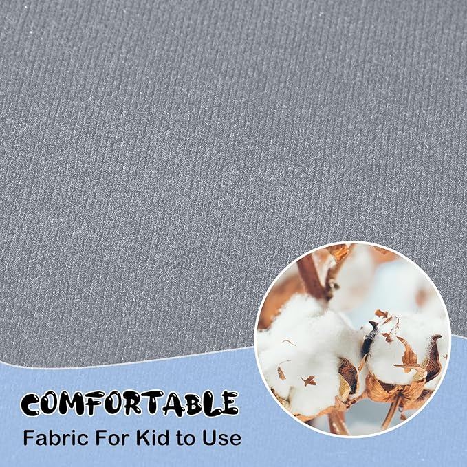 Riakrum 6 Pieces Car Seat Strap Pads Covers for Baby Kids, Carseat Strap Covers Shoulder Pads, Soft Seat Belt Cover for Infant Stroller Safety Belt Cushion for Boy and Girl, 2.4 x 5.7 Inches(Gray)