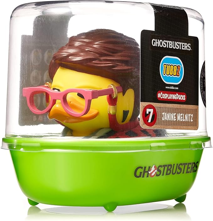 TUBBZ First Edition: Ghostbusters - Janine Melnitz Cosplaying Rubber Duck Vinyl Figure