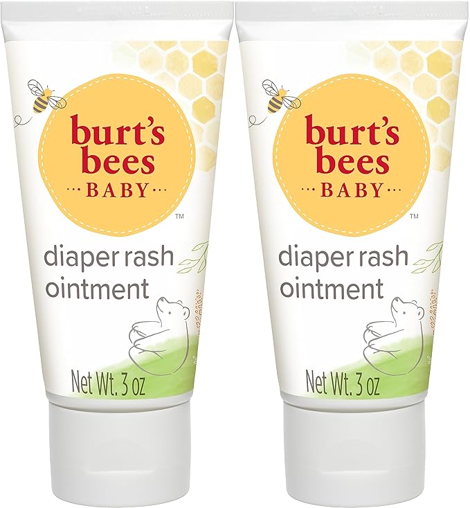 Burt's Bees Baby Diaper Rash Cream & Burt's Bees Baby Diaper Balm